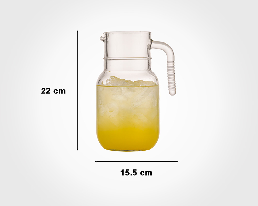 پارچ شیشه ای لیمون 1.5L